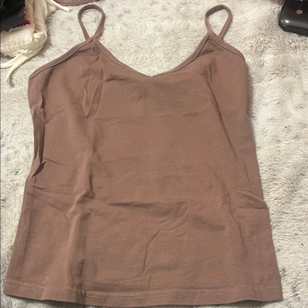 SHEIN Tan Camisole Top
